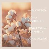 6 Piece Set Cotton Bath Towels - Kasper Collection