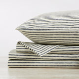 Striped Microfiber Sheet Set - Evette Collection