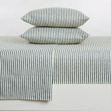 Striped Microfiber Sheet Set - Evette Collection