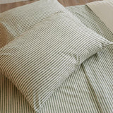 Striped Microfiber Sheet Set - Evette Collection