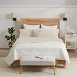 Striped Microfiber Sheet Set - Evette Collection