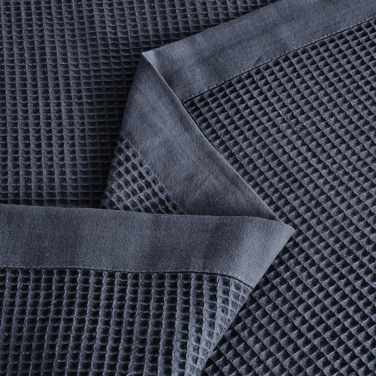 100% Cotton Small Waffle Weave Blanket - Hazel Collection