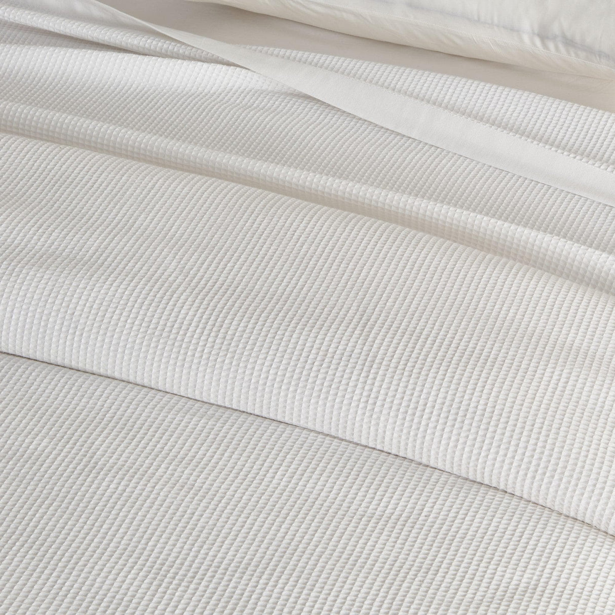 100% Cotton Small Waffle Weave Blanket - Hazel Collection