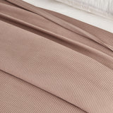 100% Cotton Small Waffle Weave Blanket - Hazel Collection