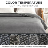 100% Cotton Small Waffle Weave Blanket - Hazel Collection