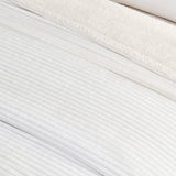 Ribbed Sherpa Throw Blanket - Corduroy Collection