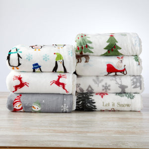 Sherpa Throw Blanket - Eve Collection