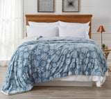 Velvet Plush Sherpa Luxury Bed Blanket - Cielo Collection