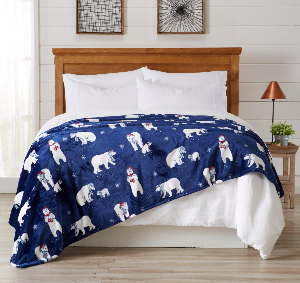 Velvet Throw Blanket - Pearl Collection