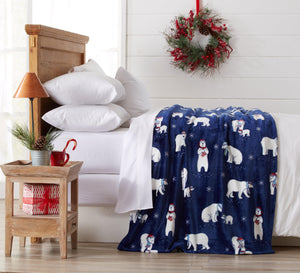 Velvet Throw Blanket - Pearl Collection
