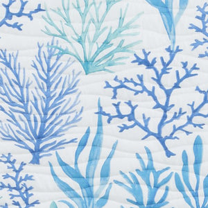 Blue Coral Quilt Set - Amelia Island by Great Bay Home