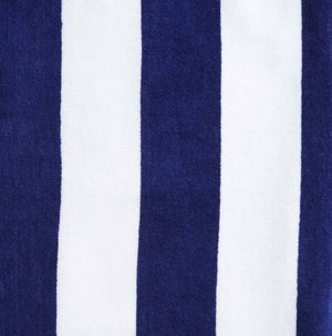 Great Bay Home Cotton Velour Cabana Stripe Beach Towel - view 149