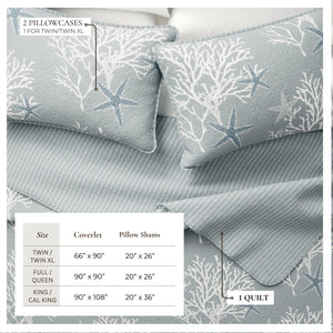 Great Bay Home Fenwick Collection Quilt Set - view 2