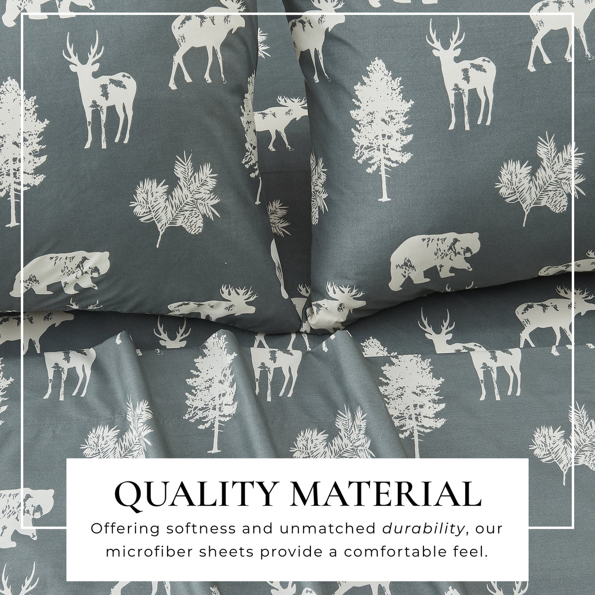 Great Bay Home Lodge Printed Sheet Set - view 13
