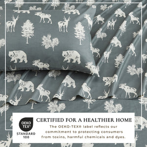 Great Bay Home Lodge Printed Sheet Set - view 14