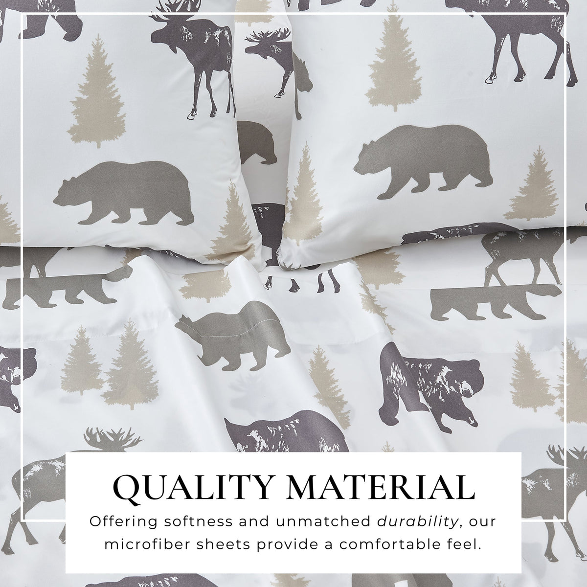 Great Bay Home Lodge Printed Sheet Set