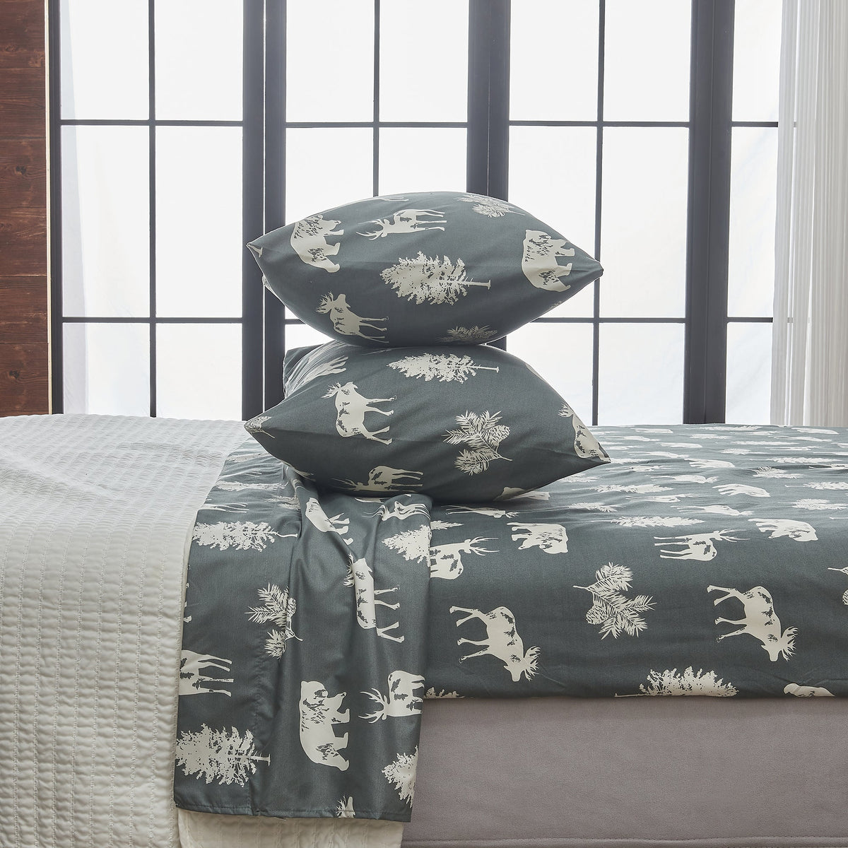 Great Bay Home Lodge Printed Sheet Set - view 17
