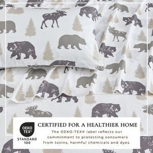 Great Bay Home Lodge Printed Sheet Set - view 2