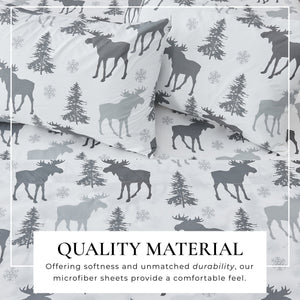 Great Bay Home Lodge Printed Sheet Set - view 29