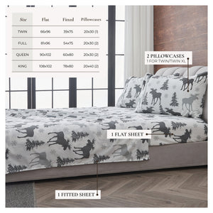 Great Bay Home Lodge Printed Sheet Set - view 32