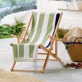 Oversized Striped Cabana Beach Towel - Edgartown Collection