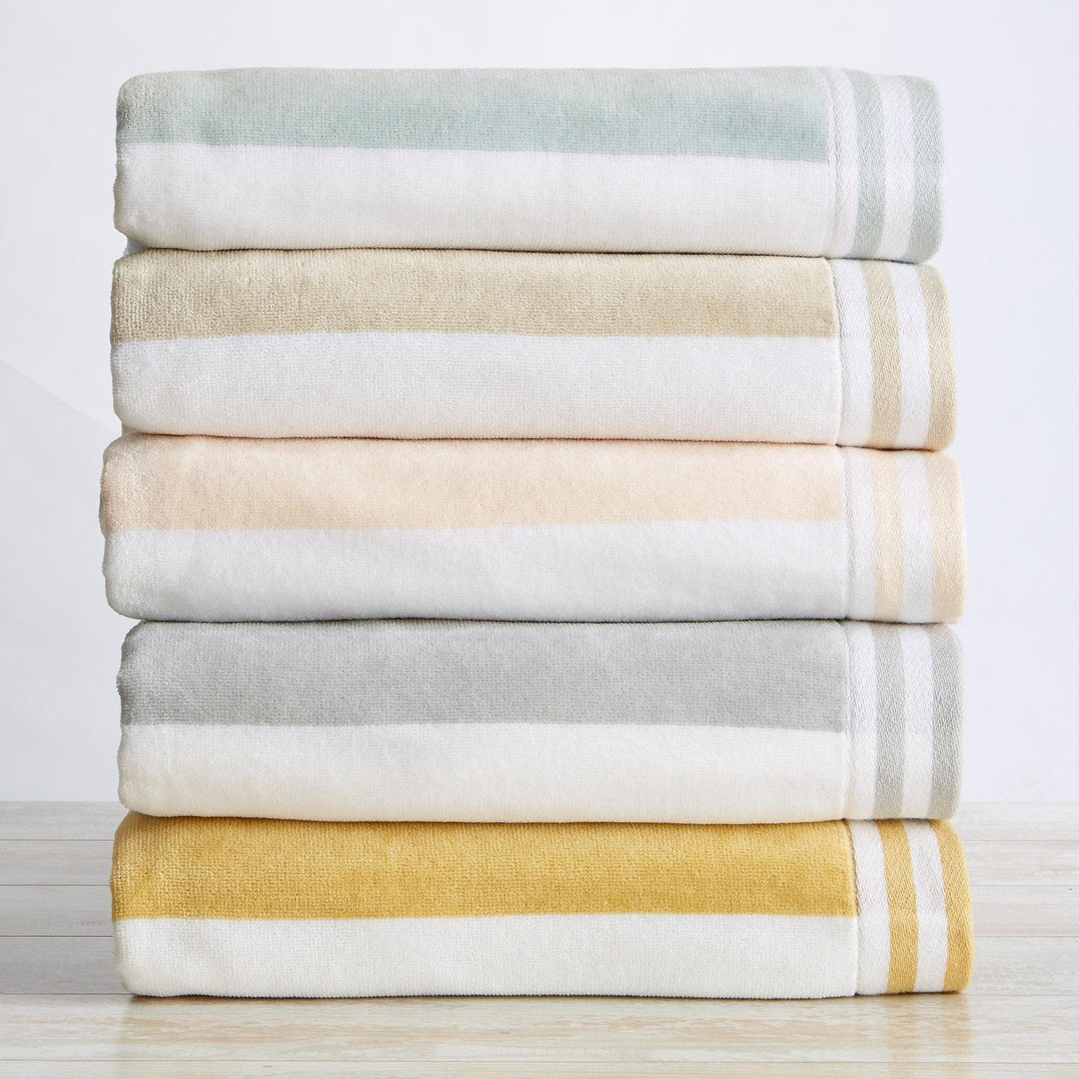 Oversized Striped Cabana Beach Towel - Edgartown Collection