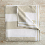 Oversized Striped Cabana Beach Towel - Edgartown Collection