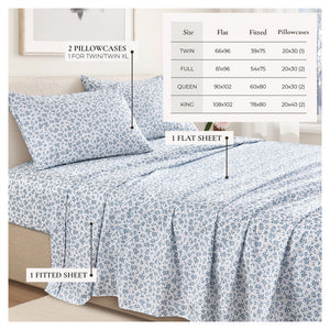Great Bay Home Printed Sheet Set - view 50