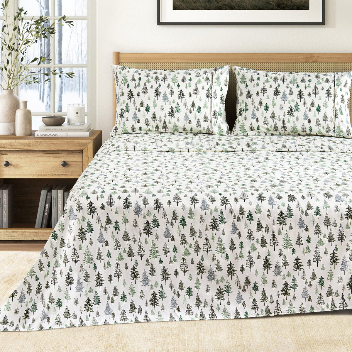 Great Bay Home Printed Sheet Set in Truckee