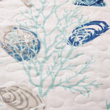 3-Piece Coastal Quilt Set - Bali Collection