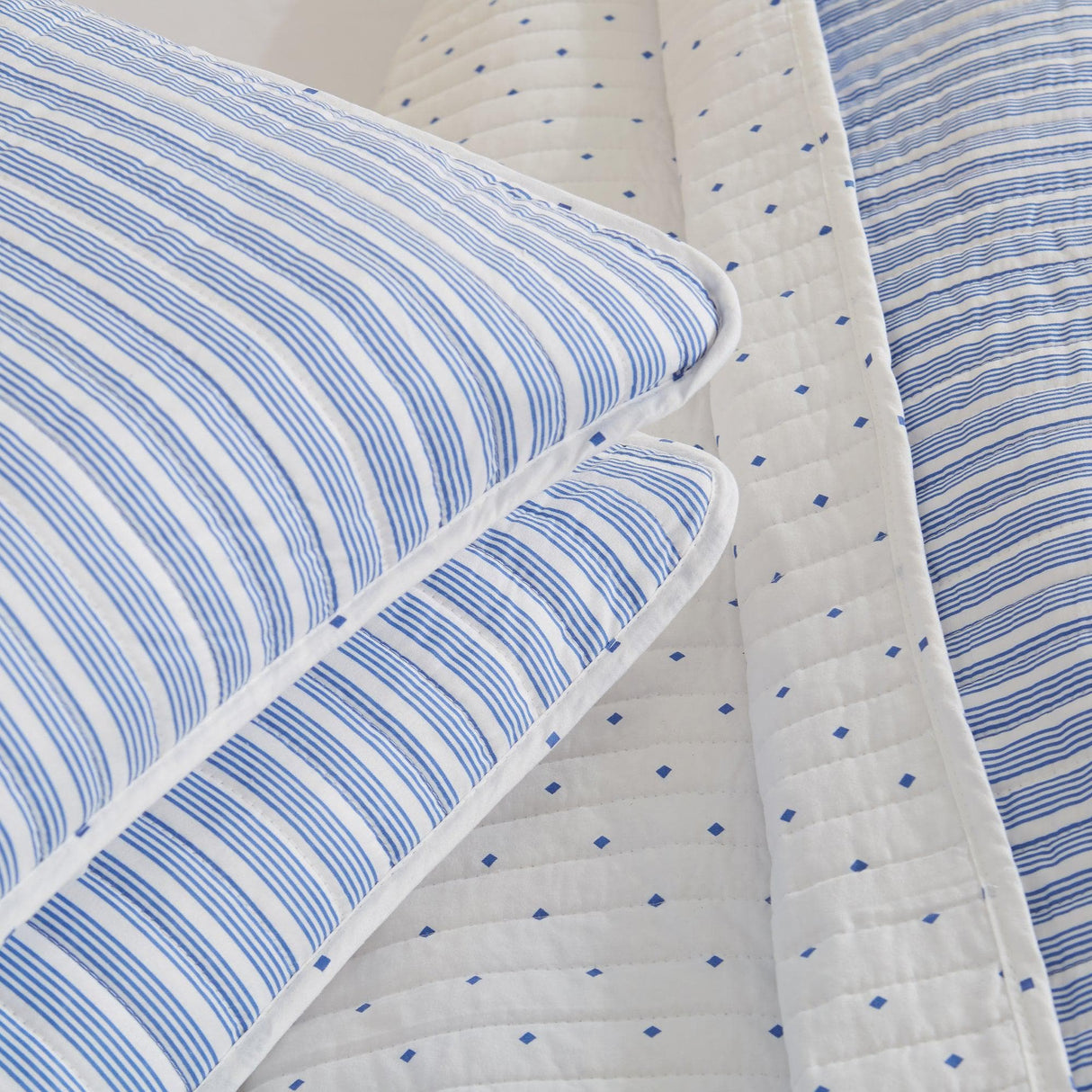 3-Piece Stripe Quilt - Marcie Collection