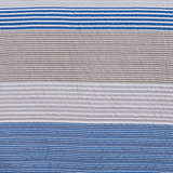 3 Piece Striped Quilt Set - Bryce Collection