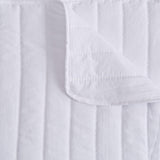 3-Piece Solid Striped Quilt - Virginia Collection