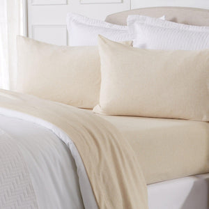4-Piece Flannel Jersey Sheet Set - Cozy Flex Collection