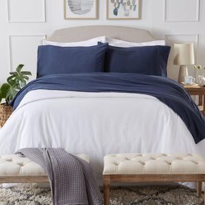 4-Piece Flannel Jersey Sheet Set - Cozy Flex Collection