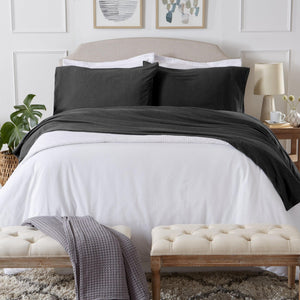 4-Piece Flannel Jersey Sheet Set - Cozy Flex Collection