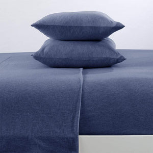 4-Piece Flannel Jersey Sheet Set - Cozy Flex Collection