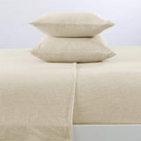 4-Piece Flannel Jersey Sheet - Cozy Flex Collection