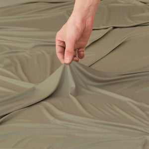4-Piece Interlock Microfiber Sheet Set - Mackenna Collection
