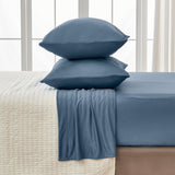 4-Piece Interlock Microfiber Sheet Set - Mackenna Collection