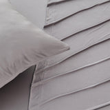 4-Piece Interlock Microfiber Sheet Set - Mackenna Collection