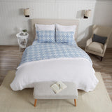 4-Piece Printed Plush Sheet - Velvet Luxe Lattice Collection