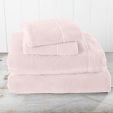 4-Piece Solid Plush Sheet - Velvet Luxe Collection