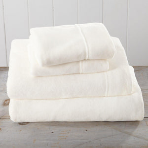 4-Piece Solid Plush Sheet Set - Velvet Luxe Collection