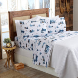 4-Piece Turkish Cotton Flannel Sheet - Lakeview Collection