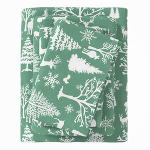 4-Piece Turkish Cotton Flannel Sheet - Lakeview Collection