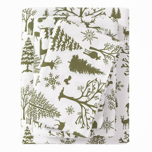 4-Piece Turkish Cotton Flannel Sheet - Lakeview Collection