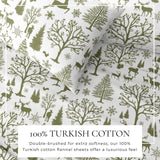 4-Piece Turkish Cotton Flannel Sheet - Lakeview Collection
