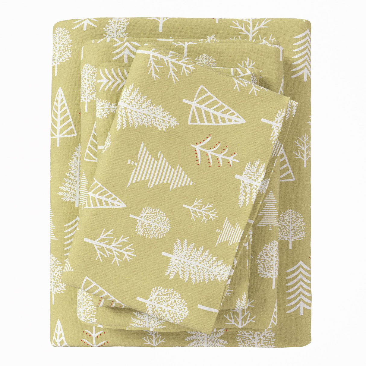 4-Piece Turkish Cotton Flannel Sheet - Lakeview Collection