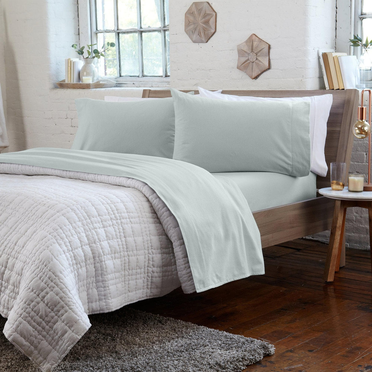 4-Piece Turkish Cotton Flannel Sheet - Raye Collection